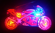 Flashing Motocycle