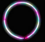 22 Inch Spiral Glow Necklaces
