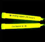 6 Inch Jumbo Glow Sticks w/ Imprint