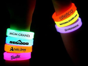 Imprinted Glow Wristbands