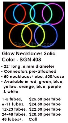 Bulk 1000 Pc. Halloween Glow Stick, Bracelet & Necklace Assortment