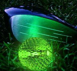 glow golf ball