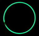 Solid Color Glow Necklaces