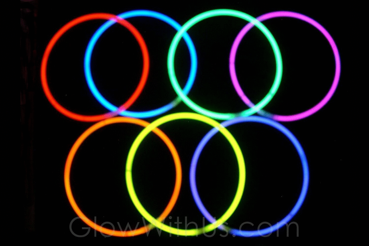 Multi Color 20cm Glow Stick Bracelets And Peace Sign Necklace For Rave,  Concerts, Proms & Parties From Esw_home2, $12.65 | DHgate.Com