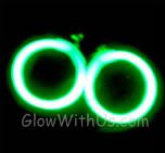 Solid Color Glow Hoop Earrings