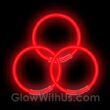 Red Glow Bracelets